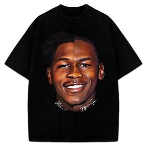Anthony Edwards Michael Jordan Timberwolves Graphic T-Shirt